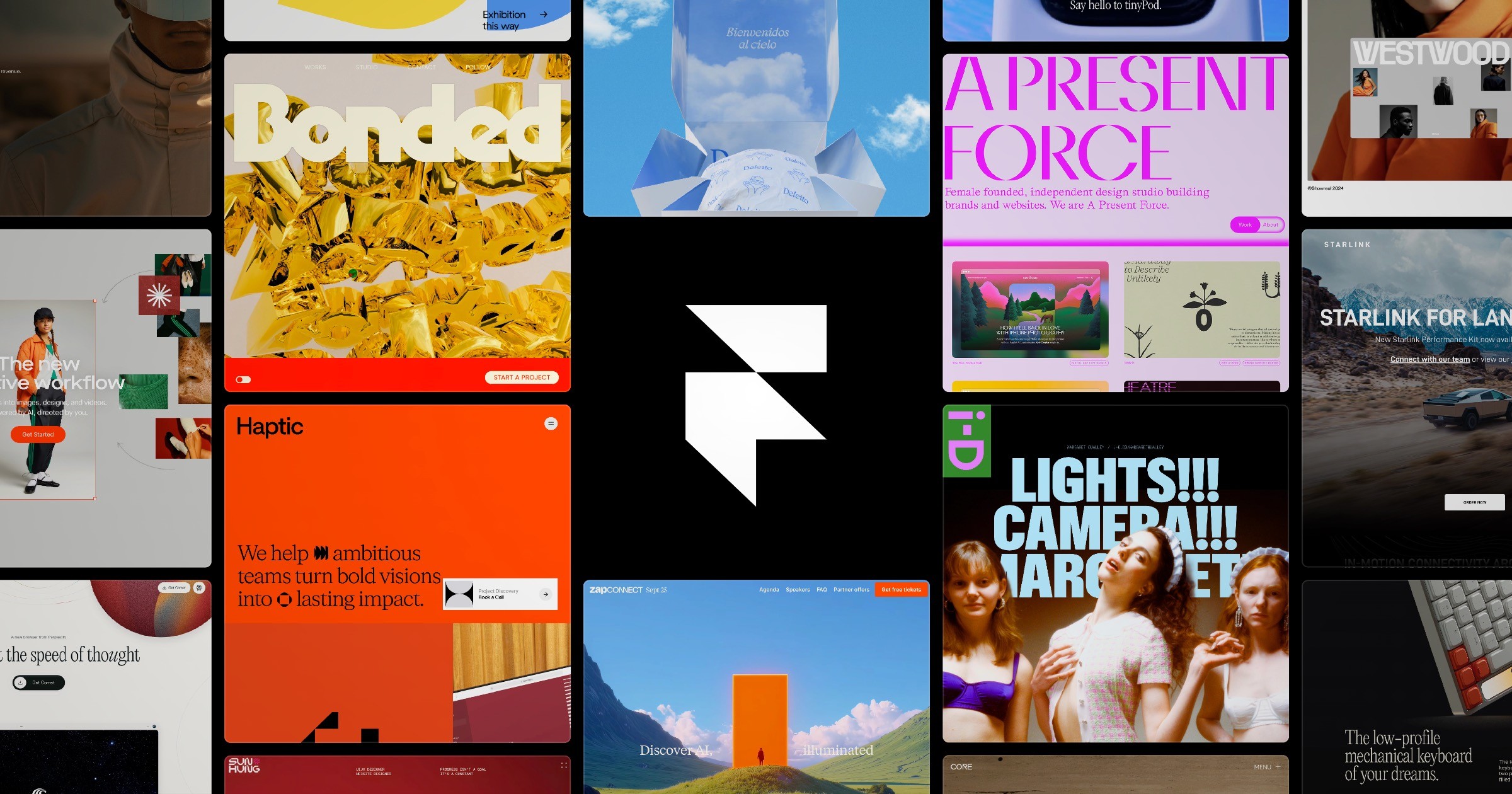 Framer marketing site builder